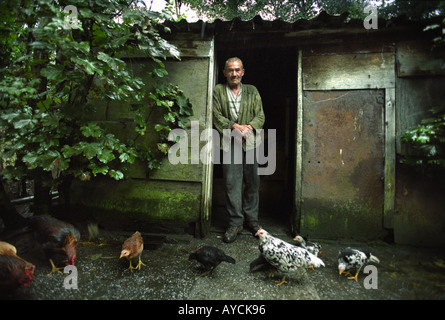 SIEBZIG VIER JAHRE ALTEN STAN GUMIENNY Stockfoto