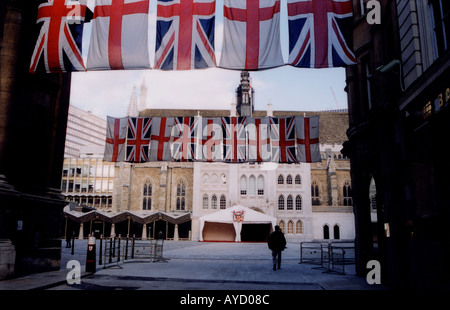 Guildhall Herrn Bürgermeister Show City of London Stockfoto