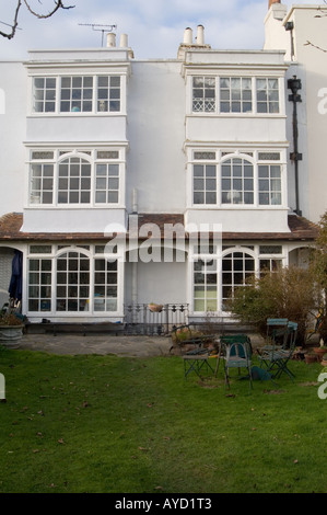 Flint Haus, Hafen Straße, Broadstairs, Kent, United Kingdom, gebaut im Jahre 1720 Stockfoto