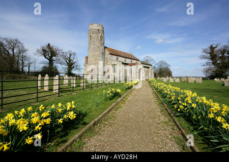 Saint Andrew, Wickmere "North Norfolk" UK Stockfoto