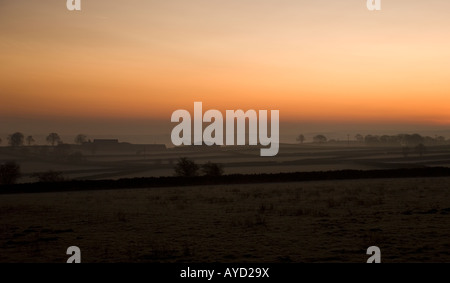 Sonnenaufgang über dem Timble Stockfoto