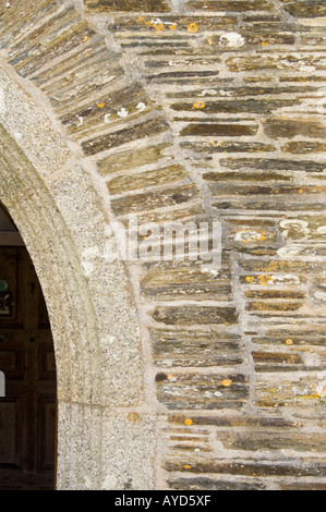St Merryn Kirche St Merryn in der Nähe von Padstow Cornwall Großbritannien Stockfoto