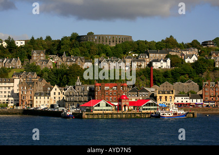 Vereinigten Königreich Strathclyde Argyll der Stadt von Oban aus der Bucht und McCaig es Folly Stockfoto