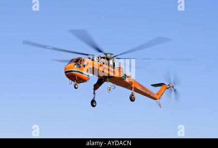 Sikorsky S-64E Skycrane den Spitznamen "Jerry" Stockfoto