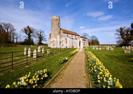 Saint Andrew, Wickmere "North Norfolk" UK Stockfoto