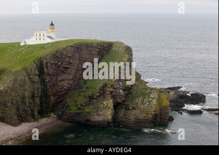 Stoner Head Lighthouse, Assynt, Scotland, UK Stockfoto