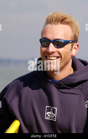 17 04 04 Calshot Aktivitäten konzentrieren sich UK Foto Simon Grosset Stockfoto