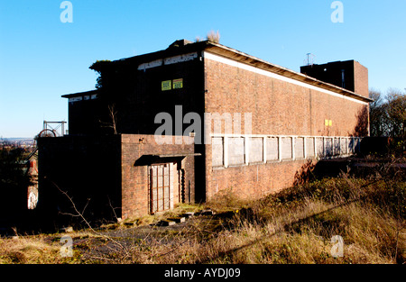 Ehemaligen Penalta Zeche Singlebörse ab 1906 in der Nähe von Richard Barke South Wales Valleys die saniert werden, für den Wohnungsbau Stockfoto