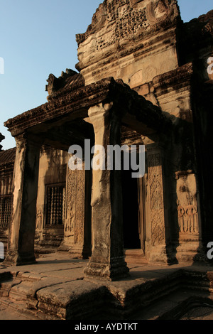 Tür am Angkor Wat Stockfoto