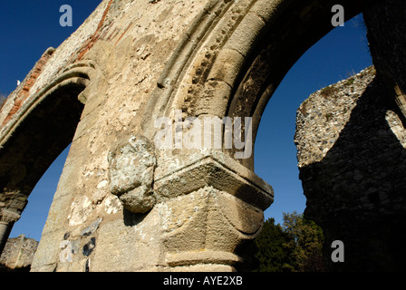 Cluniac Priory Ruinen Thetford Norfolk UK Stockfoto