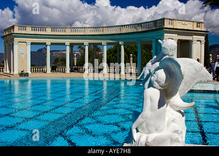 Neptun Pool, Hearst Castle, San Simeon CA. Stockfoto