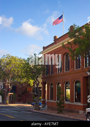 Ein restaurierten Backsteingebäude in San Luis Obispo, Kalifornien Stockfoto