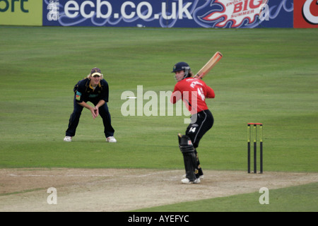 GLAMORGAN GEGEN HAMPSHIRE, TAGES-TAG-NACHT-CRICKET, SOPHIA GÄRTEN, CARDIFF, SÜDWALES, GROßBRITANNIEN Stockfoto