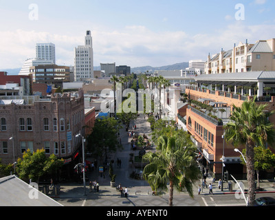 Third Street Promenade Santa Monica Los Angeles Kalifornien USA Stockfoto