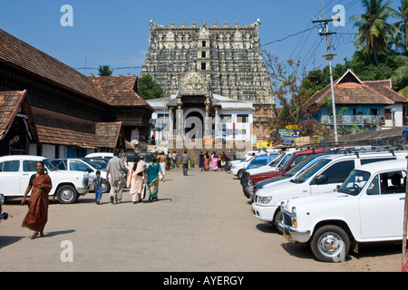 Sri Padmanabhaswamy Tempel in Trivandrum Südindien Stockfoto