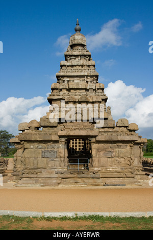 Shore Tempel in Mamallapuram Südindien Stockfoto