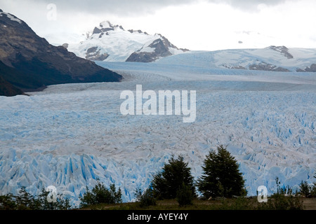 Der Perito-Moreno-Gletscher befindet sich im Los Glaciares Nationalpark in Patagonien Argentinien Stockfoto