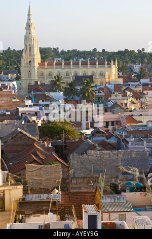 Christliche Kirche in Kanyakumari Südindien Stockfoto