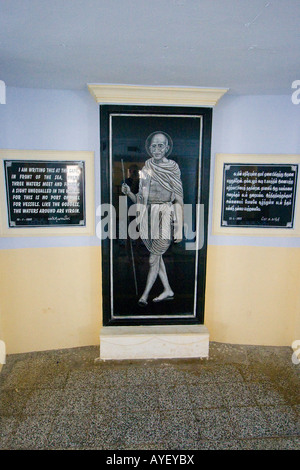 Ghandi Memorial in Kanyakumari im Süden von Indien Stockfoto