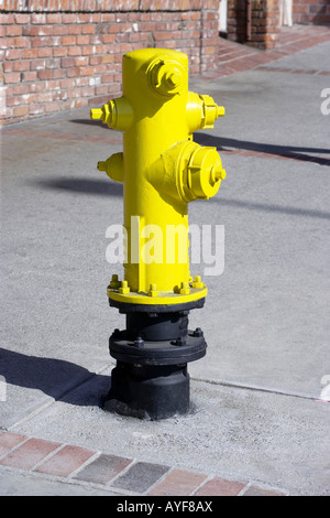 Hydrant, generische amerikanisch, Wasser, Feuerwehr, Feuerwehrleute, Feuerwehr, Wasser, Stockfoto