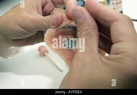 Gesichtschirurgie Labor UK Stockfoto