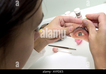 Gesichtschirurgie Labor UK Stockfoto