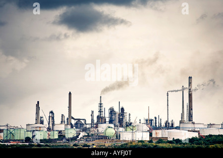 Fawley Ölraffinerie, Hampshire, England Stockfoto