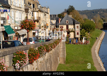 Montignac Lascaux und Vézère Fluss Dordogne Perigord Frankreich Stockfoto