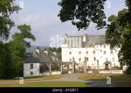 Traquair House ein stattliches Haus in der schottischen Grenzen Schottlands älteste bewohnte Haus Stockfoto