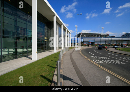 Ipswich Krone und Amtsgericht Neubau Stadtzentrum der Kreisstadt Suffolk East Anglia England uk gb Stockfoto