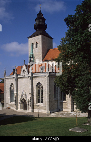 Die Kathedrale St. Maria in Visby, Insel Gotland, Schweden Stockfoto