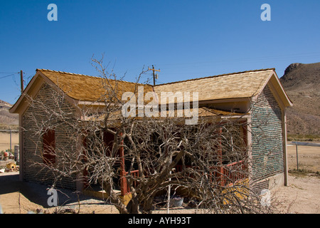 Rhyolith Geisterstadt, Nevada, USA, NV Stockfoto