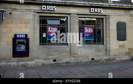 Royal Bank of Scotland Amt, George Street, Edinburgh, Schottland, Vereinigtes Königreich, Europa Stockfoto