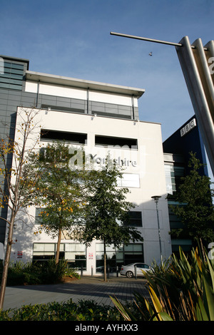 BBC Yorkshire-Hauptsitz in St. Peters Platz, Leeds Stockfoto