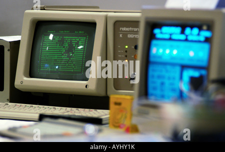 Antiken Computern an das Vintage Computer Festival, München Stockfoto