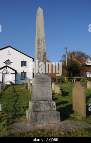 Lewes Märtyrer Memorial, Heathfield Kapelle, Kapelle, Kreuz, Heathfield, East Sussex, UK Stockfoto