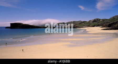 Oldshoremore Strand, in der Nähe von Kinlochbervie, Sutherland, Highland, Schottland, UK Stockfoto