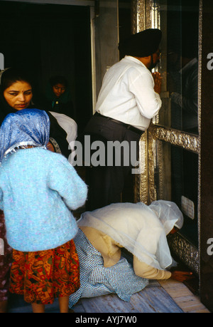 Delhi Indien Sisganj Ort des Martyriums von Guru Tegh Bahadur enthauptet Stockfoto