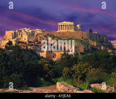 GR - Athen: Die Akropolis Stockfoto