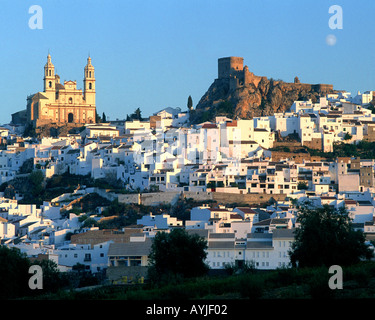 ES - Andalusien: Olvera Stockfoto