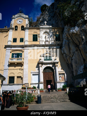 Wallfahrtskirche von Santa Rosalia Monte Pellegrino Sizilien Italien Stockfoto