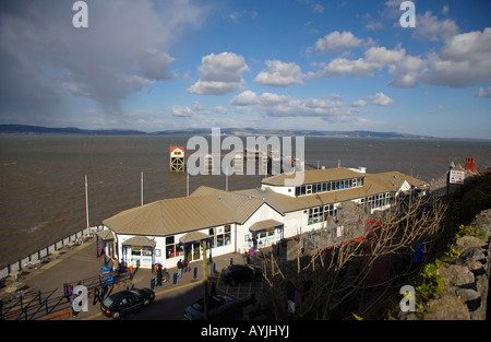 Murmelt Pier Swansea, Wales, UK Stockfoto