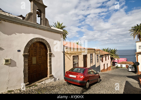 Straße in San Andres Stockfoto