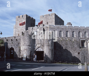 Haupträumen Rushen, Castletown, Isle Of Man Stockfoto