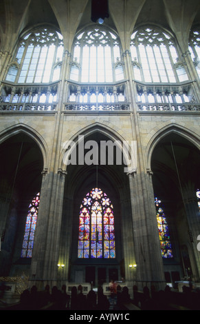 SR Vitus Kathedrale Prag Tschechische Republik Stockfoto