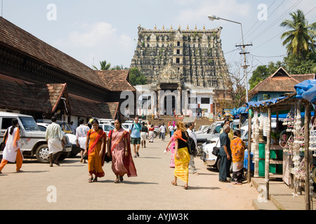 Sree Padmanabhaswamy Tempel, Trivandrum, Kerala, Indien Stockfoto