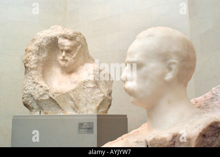 Skulptur von Auguste Rodin Französisch 1840 1917 Victor Hugo Büste ca. 1894 Spreckels Flügel im Palace of the Legion Of Honor Stockfoto