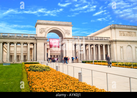 California Palace of the Legion Of Honor im Lincoln Park ein California Wahrzeichen seit 1924 San Francisco Kalifornien Stockfoto