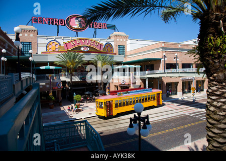 Historische Ybor City in der Nähe von Tampa Florida USA Stockfoto