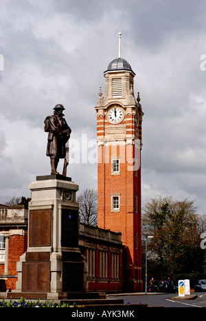 Sutton Coldfield Rathaus und Kriegerdenkmal, West Midlands, England, UK Stockfoto